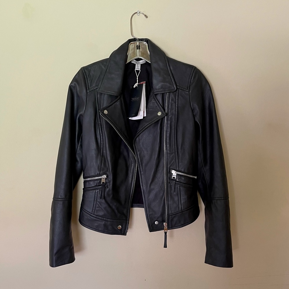 Zara Trafaluc Leather Jacket